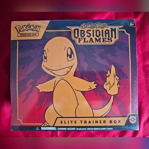 Pokemon Trading Card Games Scarlet & Violet 3 Obsidian Flames Elite Trainer Box